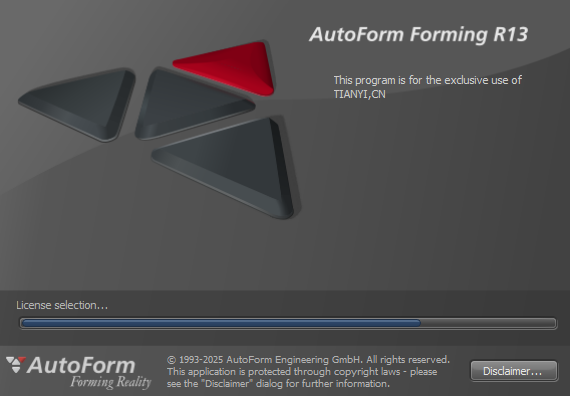 AutoForm_R13系列软件分享之一：Forming_R13_附带Tianyi和谐